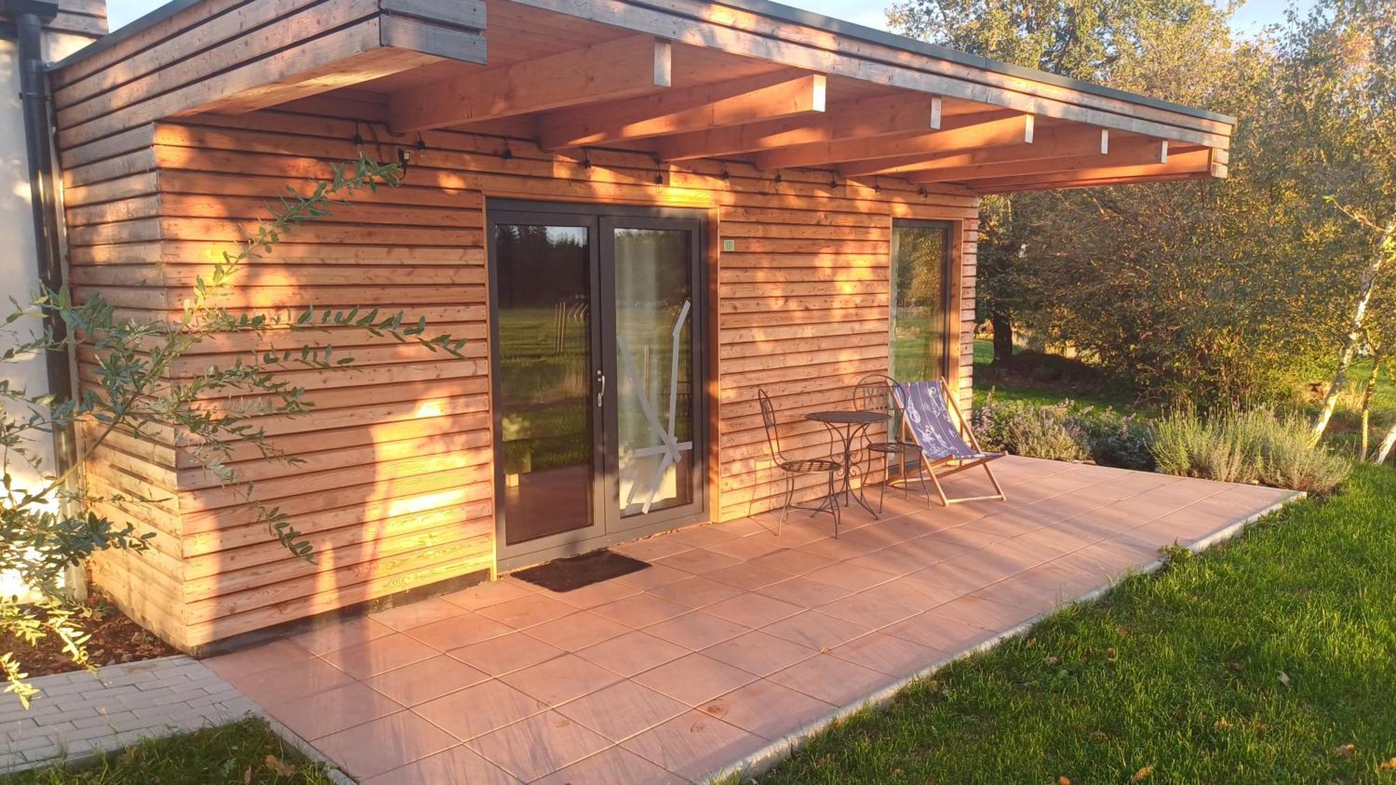 Glamping Challet Slunecno Cesky Raj Dobšín Exteriör bild